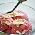 Niskokaloryczne lody truskawkowe, 100g tylko 55kcal!