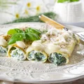 Cannelloni ze szpinakiem i ricottą