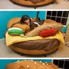Łóżko hamburger