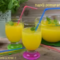 Domowy napój pomarańczowy