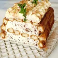 Lody tiramisu. Bez jajek.