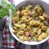 MŁODE ZIEMNIACZKI Z KIEŁBASĄ I KOPERKIEM