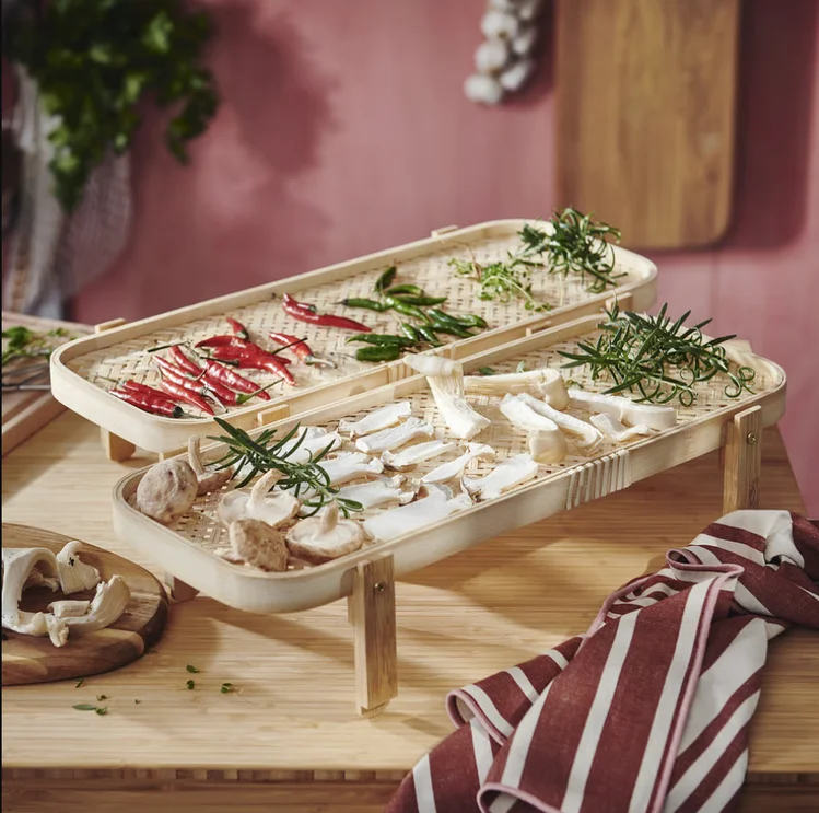 Zdjęcie Suszenie ziół nigdy nie było tak stylowe! Ten bambusowy stojak z IKEA to hit za 79,99 zł! #2