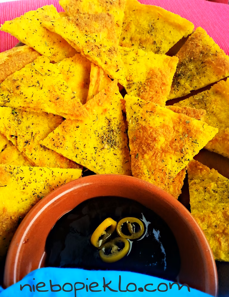 Nachos, Dorritos - zdrowa domowa wersja bezglutenowa