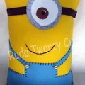 "Gru, Dru i Minionki" już za moment w kinach, a u mnie powstała podusia z jednookim Stuartem <3