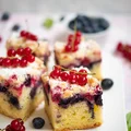 Ciasto jogurtowe z owocami i kruszonką!