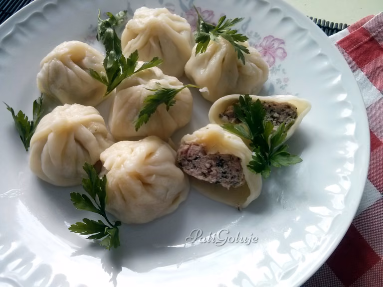 Chinkali z mięsem