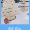 DIY Mini choinka z drewnianych szpatułek