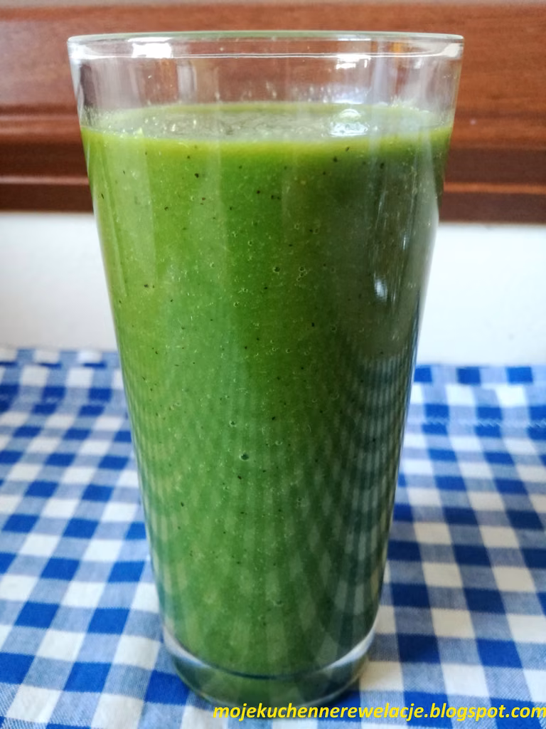 Odchudzający i oczyszczający koktajl "zielona moc" - 177 kcal