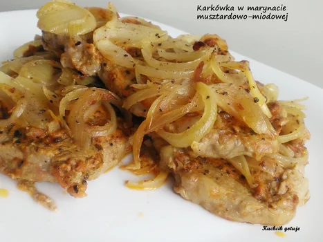 Karkówka w marynacie musztardowo-miodowej