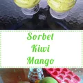 Sorbet kiwi-mango