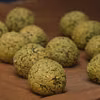 groszkowe falafele z melisą