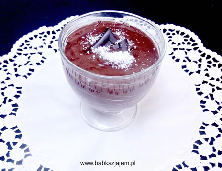 Domowy budyń czekoladowy