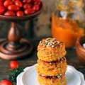 Dyniowe scones z parmezanem i tymiankiem