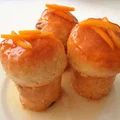 Drożdżowe babeczki w rumie - włoskie babà al rhum