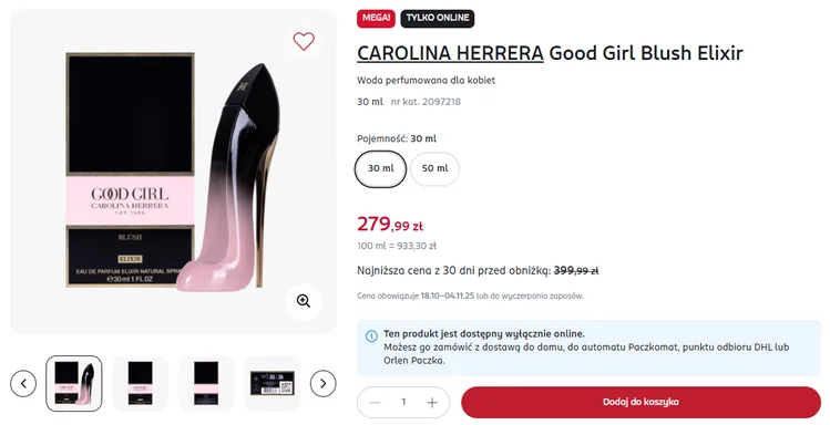 Zdjęcie Rossmann zaszalał i przecenił kultowe perfumy aż o 120 zł! Ten zapach rozkochał w sobie miliony kobiet i każdy pyta o nazwę #1