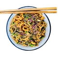 Mayishangshu - makaron z mielonym indykiem