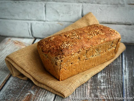Prosty chleb razowy, pszenno-orkiszowy