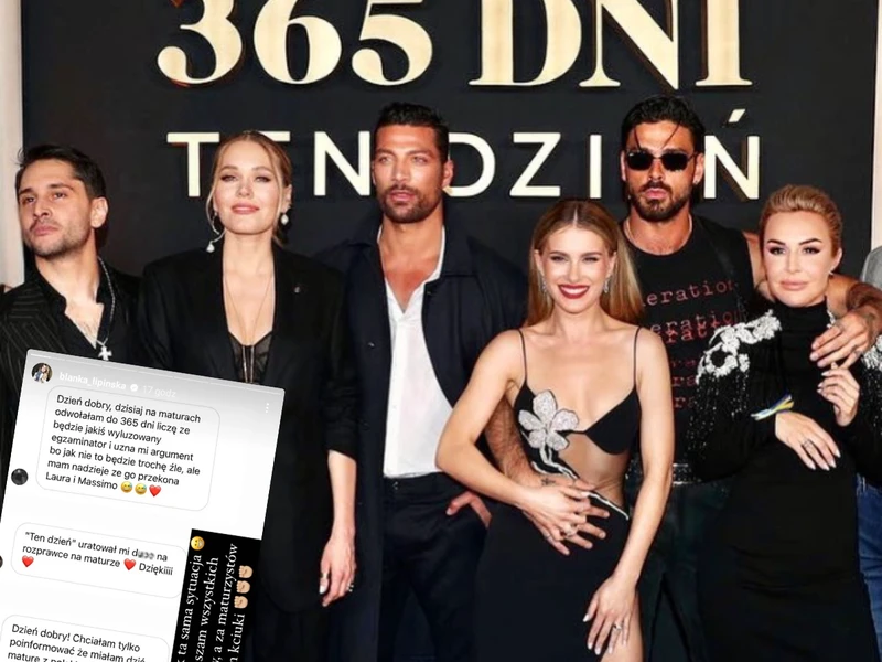 Maturzyści odwoływali się do "365 dni" na egzaminie! Lipińska pokazała wiadomości