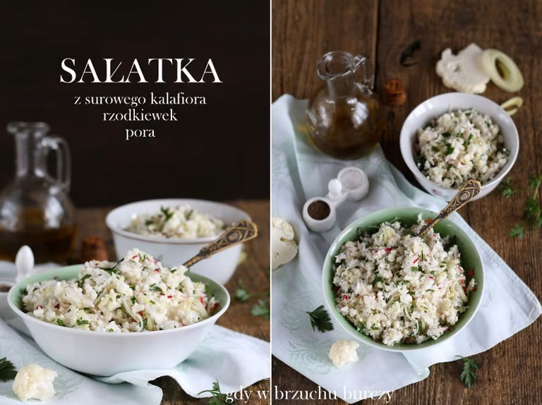 Surówka z kalafiora
