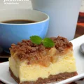 sernik  jabłkami