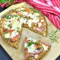 DIETETYCZNA PIZZA NA OTRĘBOWYM SPODZIE (223 KCAL)