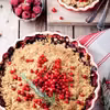 Crumble z żurawiną i rozmarynem