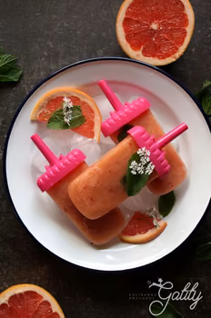 Owocowe lody, czyli sorbet jabłko-grejpfrut (dieta dr Dąbrowskiej)