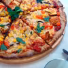 Pizza na cieście razowym