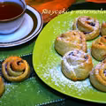 Ciasteczka różyczki z marmoladą -kruche różyczki