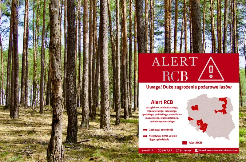 Pilne ostrzeżenie RCB dla 8 województw! Te regiony są najbardziej zagrożone