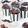CZEKOLADOWE MUFFINY Z PTASIM MLECZKIEM