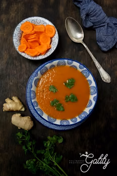 Zupa krem z marchewki (dieta dr Dąbrowskiej)