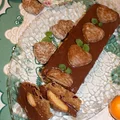 Świąteczna piernikowa krajanka (z masłem orzechowym)