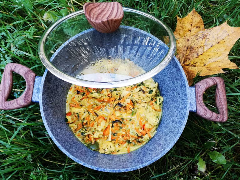 Gulasz orientalny na mleczku