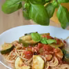 Expresowe spaghetti z cukinią