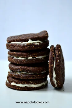 Domowe ciasteczka oreo bez cukru