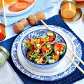 Spring rolls z warzywami  i czarnuszką