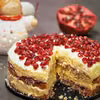 Keto tort budyniowy z żurawiną (Paleo, LowCarb)