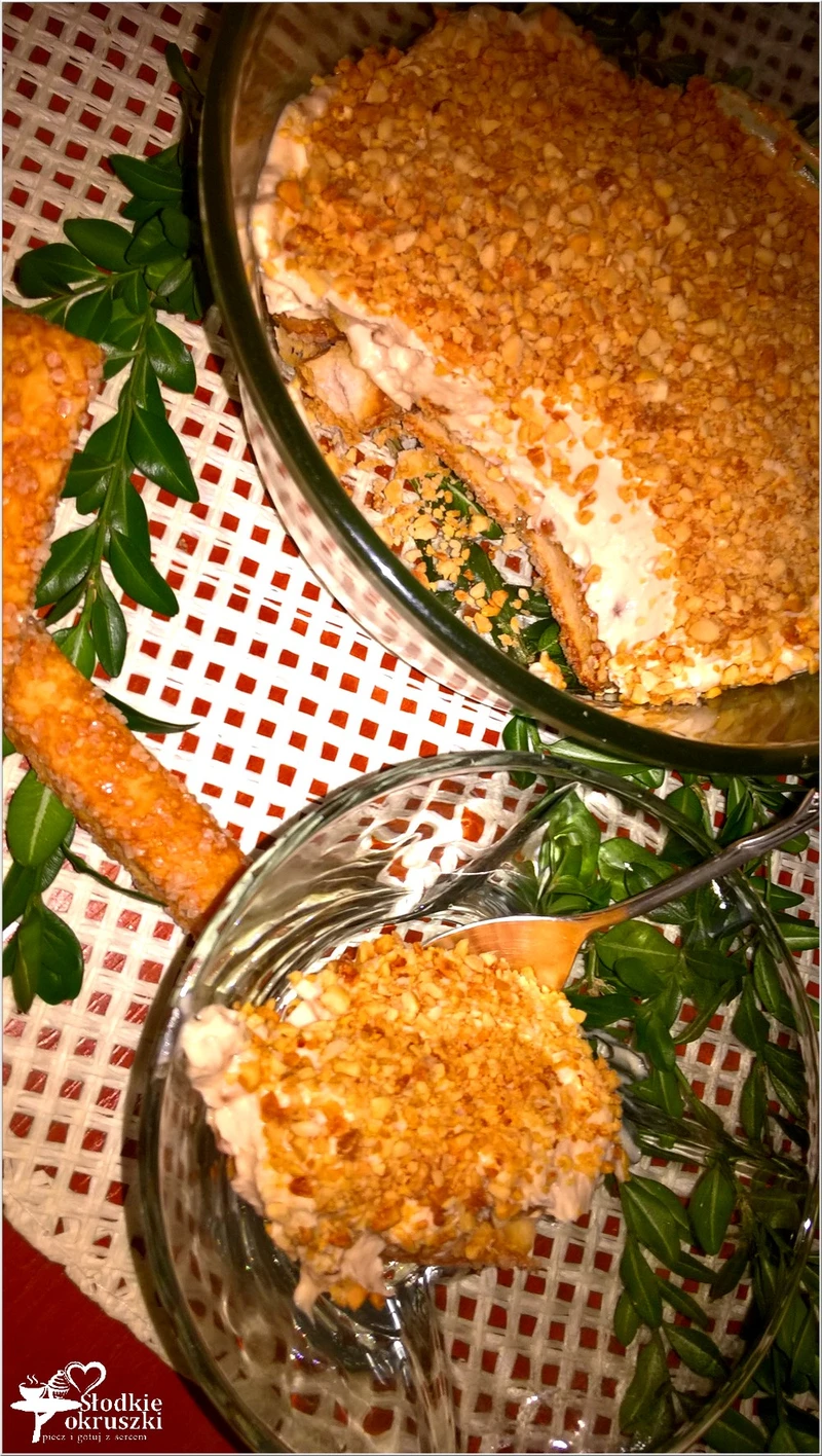 Szybki deser orzechowy (z mascarpone)