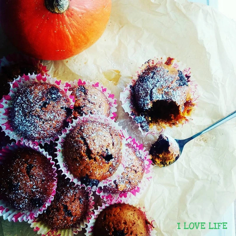 Muffinki dyniowe