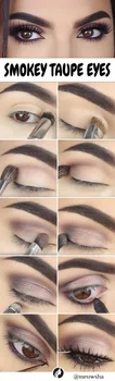 Smokey taupe eye