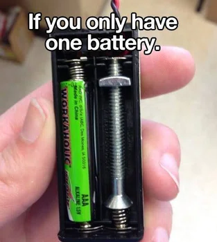 Tylko jedna bateria?