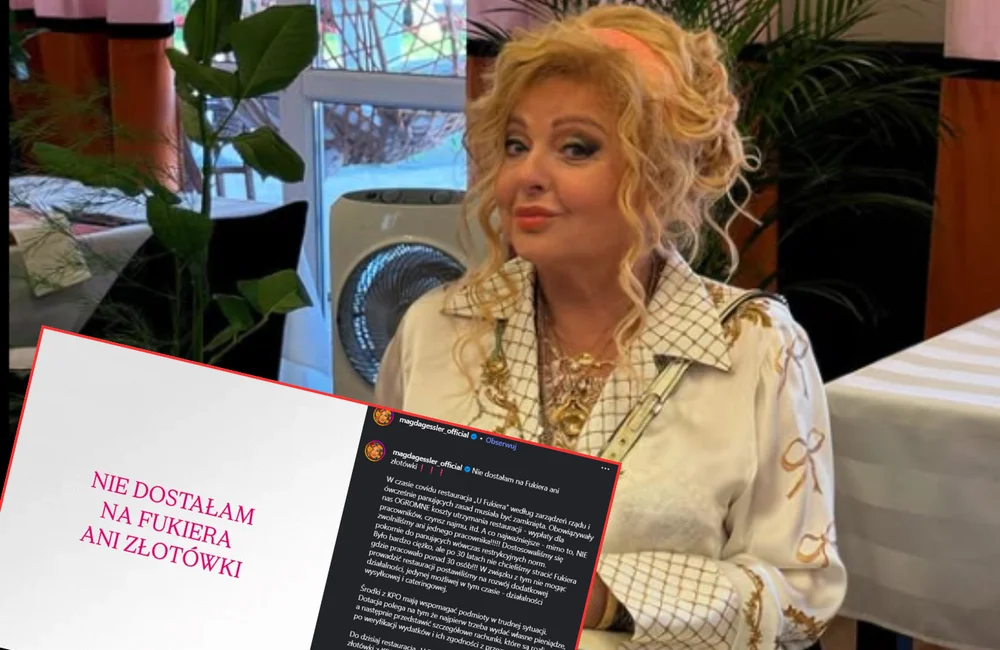 Pół miliona z KPO dla Magdy Gessler? Restauratorka odpowiada na zarzuty!