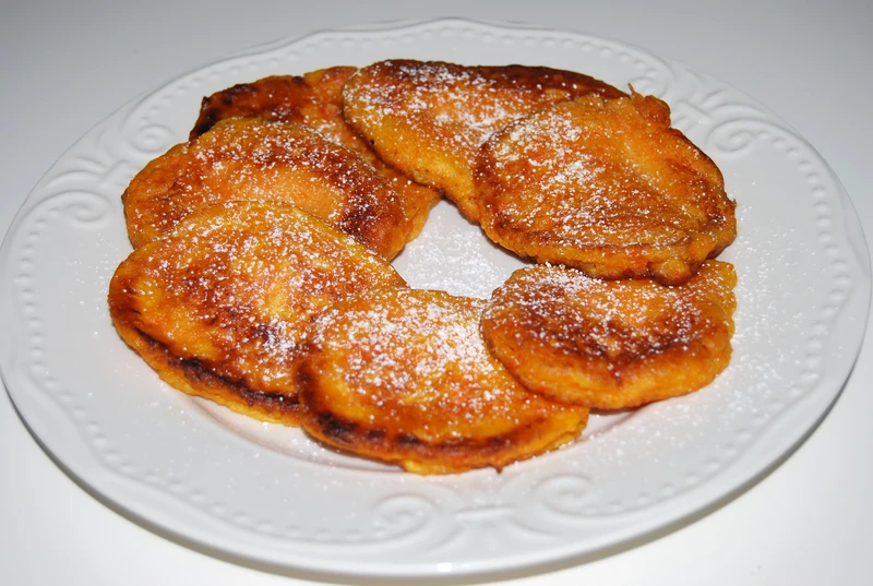 Placki z pieczonej dyni