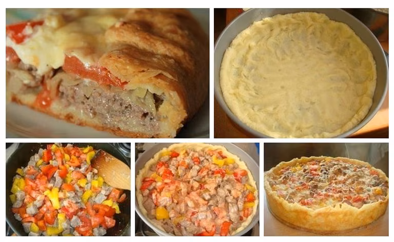 Tarta z kurczakiem