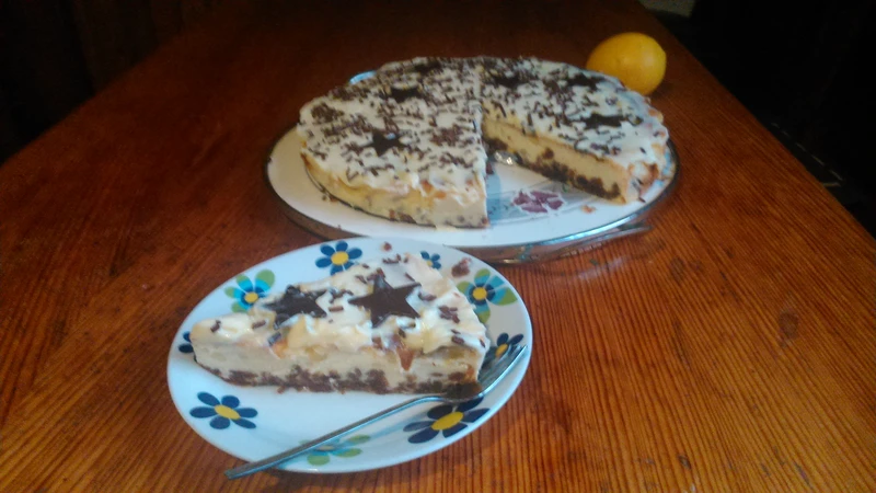 sernik z lemon curd