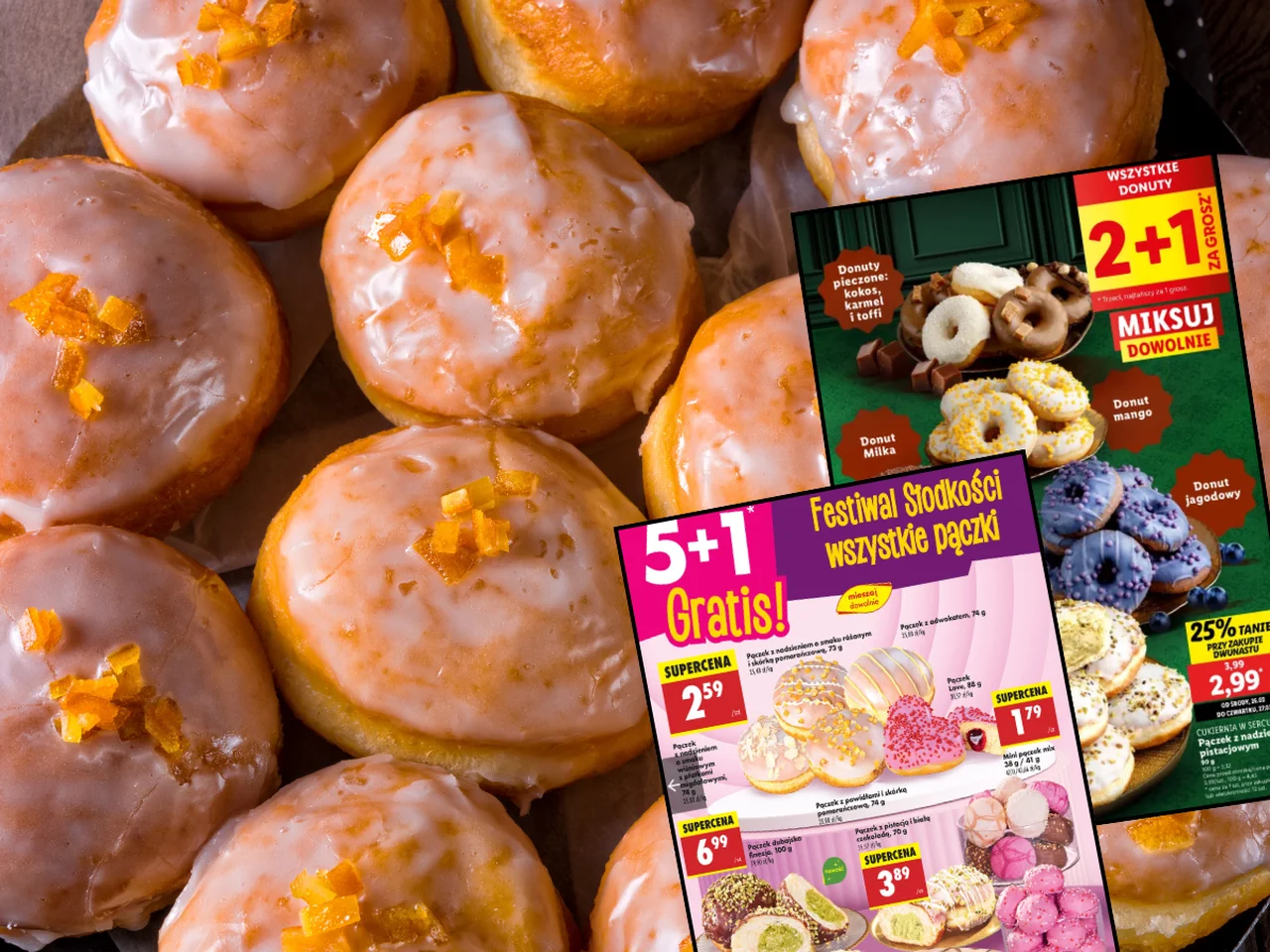 Gdzie kupimy najtańsze pączki? Rekord to 19 groszy za sztukę! (Biedronka, Lidl, Netto)