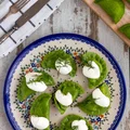 Pierogi ze szpinakiem i serem feta