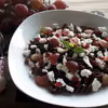 MAKARON CZEKOLADOWY Z SEREM I OWOCAMI